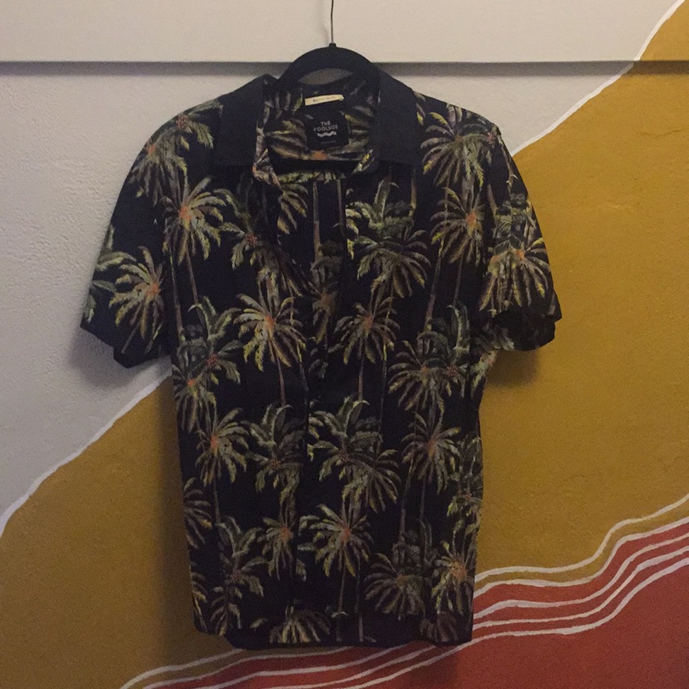 Scotch and soda short sleeve hawaiian button up